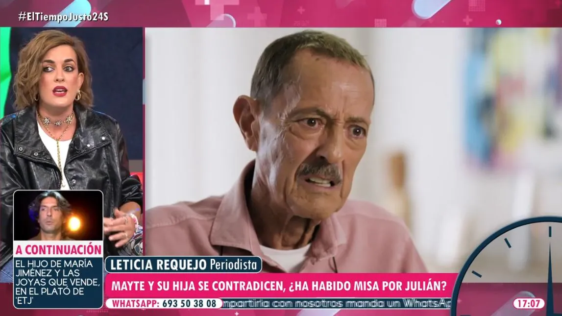 En 'El tiempo justo' hablan del aniversario de la muerte de Julián Muñoz.