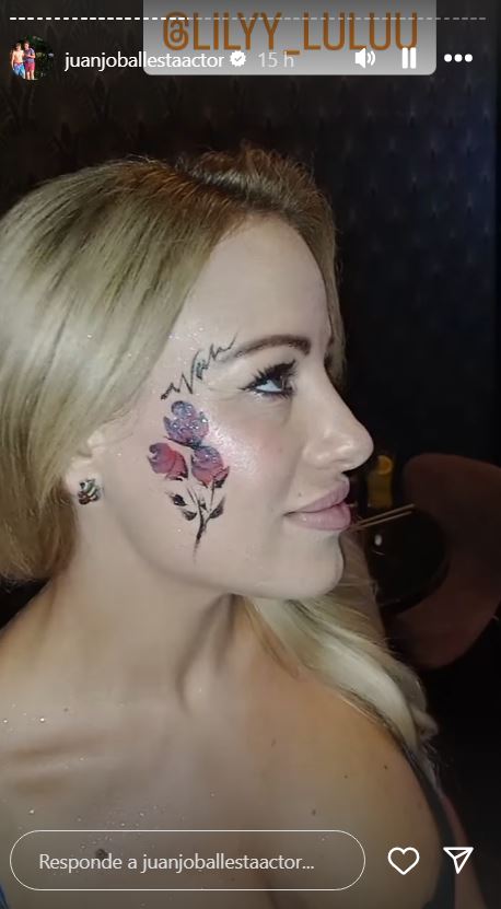 La novia de Juanjo Ballesta.
