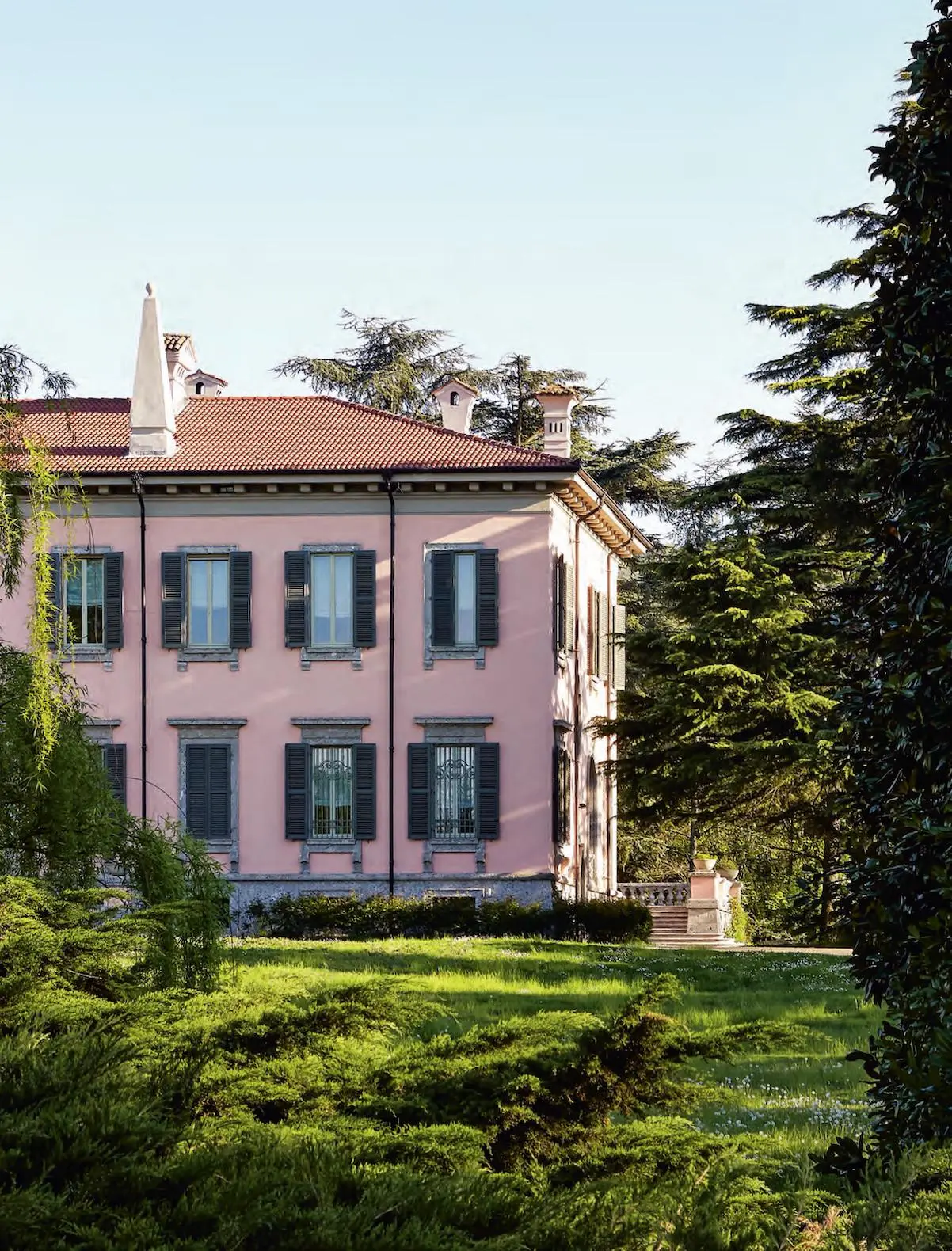 Una de las casas de Giorgio Armani
