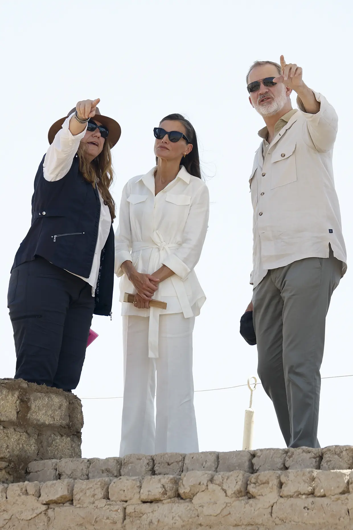 Felipe y Letizia en Egipto