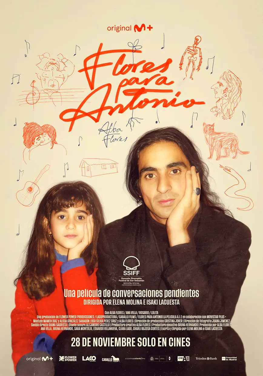 Alba Flores y Antonio Flores en el documental