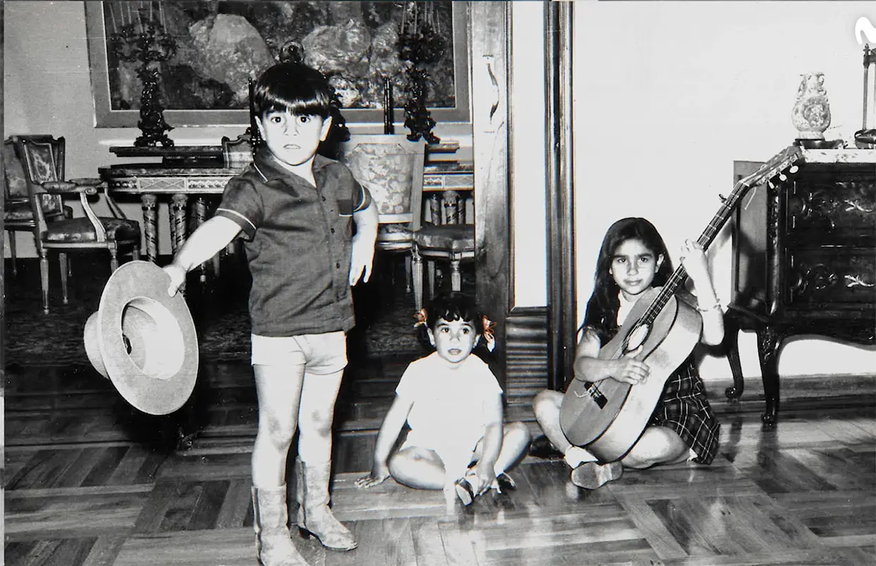 Antonio Flores, Rosario Flores y Lolita Flores
