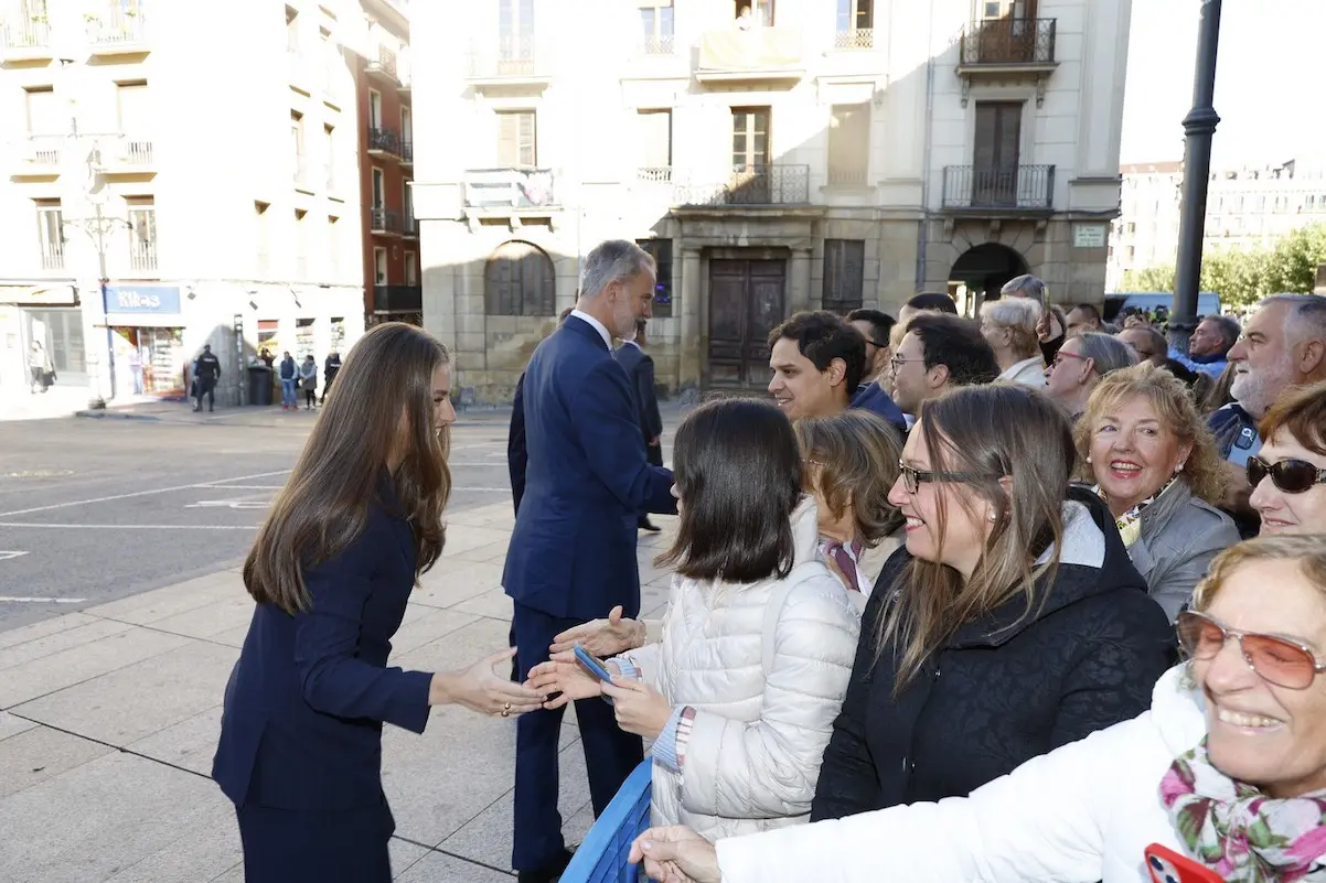 La princesa Leonor y su debut como princesa de Viana.