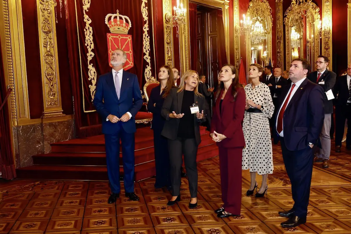 La princesa Leonor y su debut como princesa de Viana.