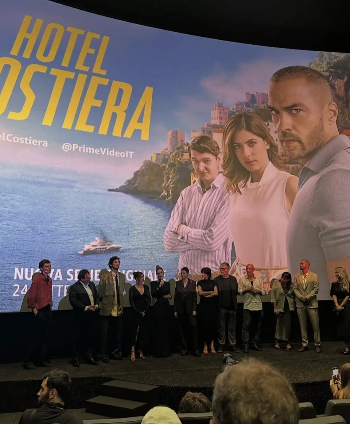 Estreno de 'Hotel Costiera', en Roma