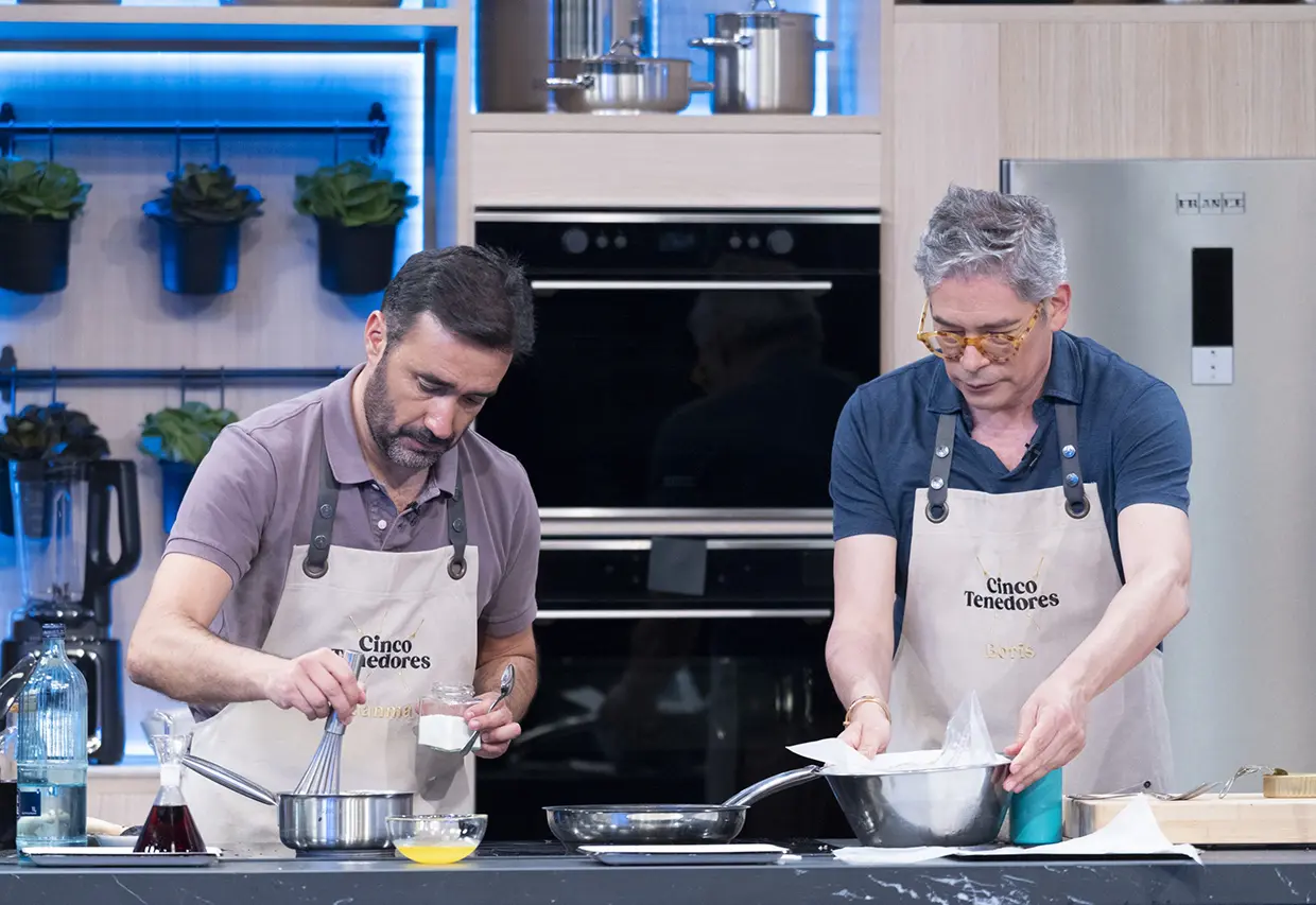 Boris Izaguirre como concursante de ‘MasterChef Celebrity’.