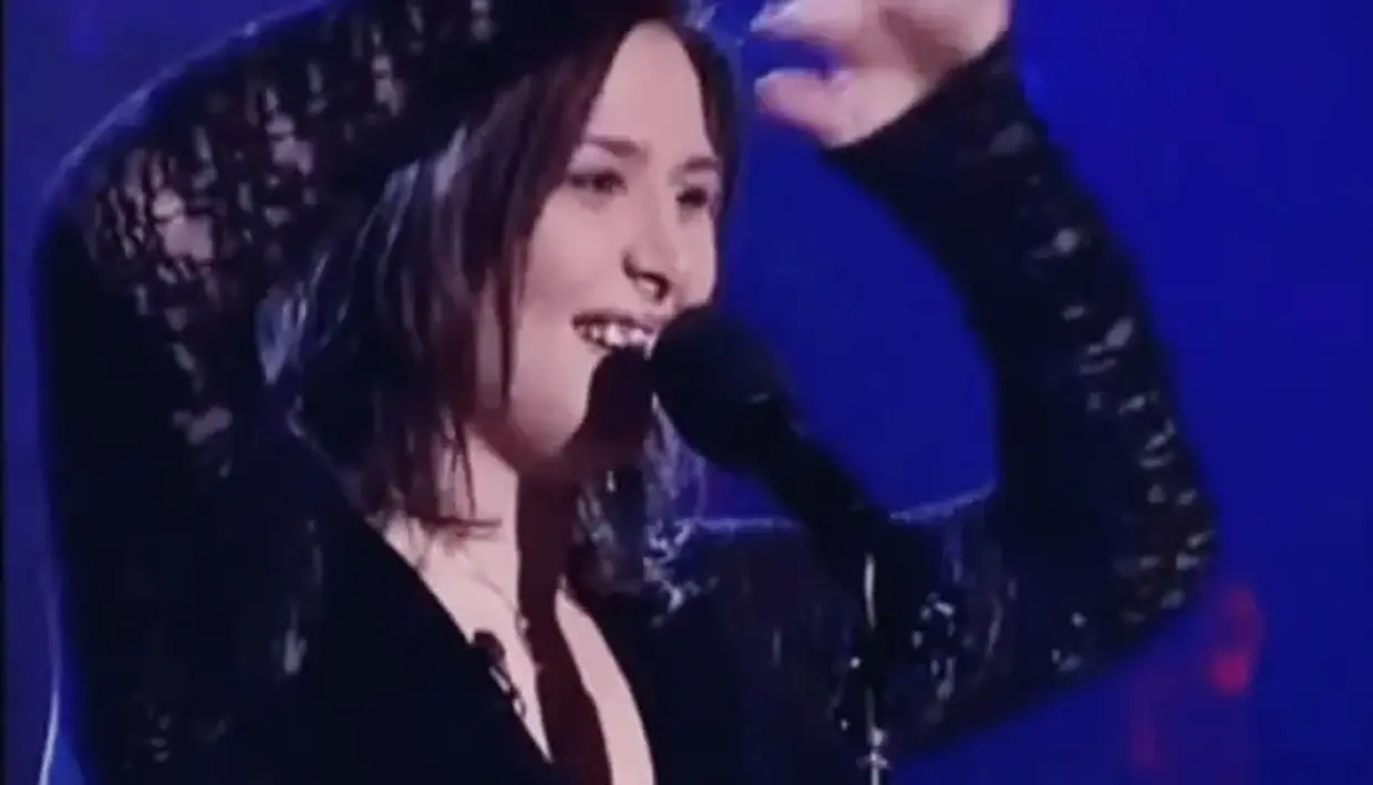 Rosa López actuando en OT