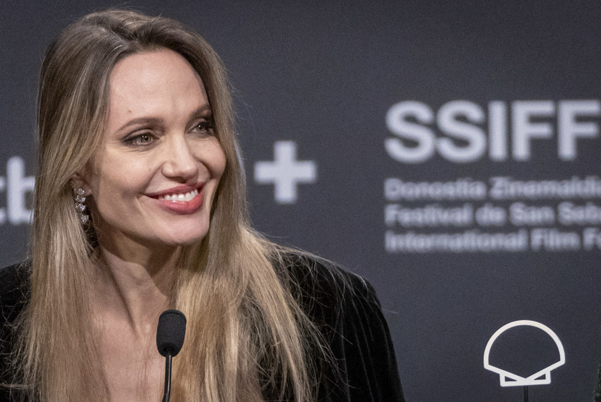 Angelina Jolie en San Sebastián