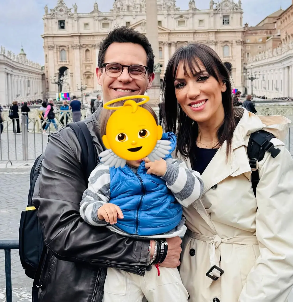 Christian Gálvez y Patricia Pardo