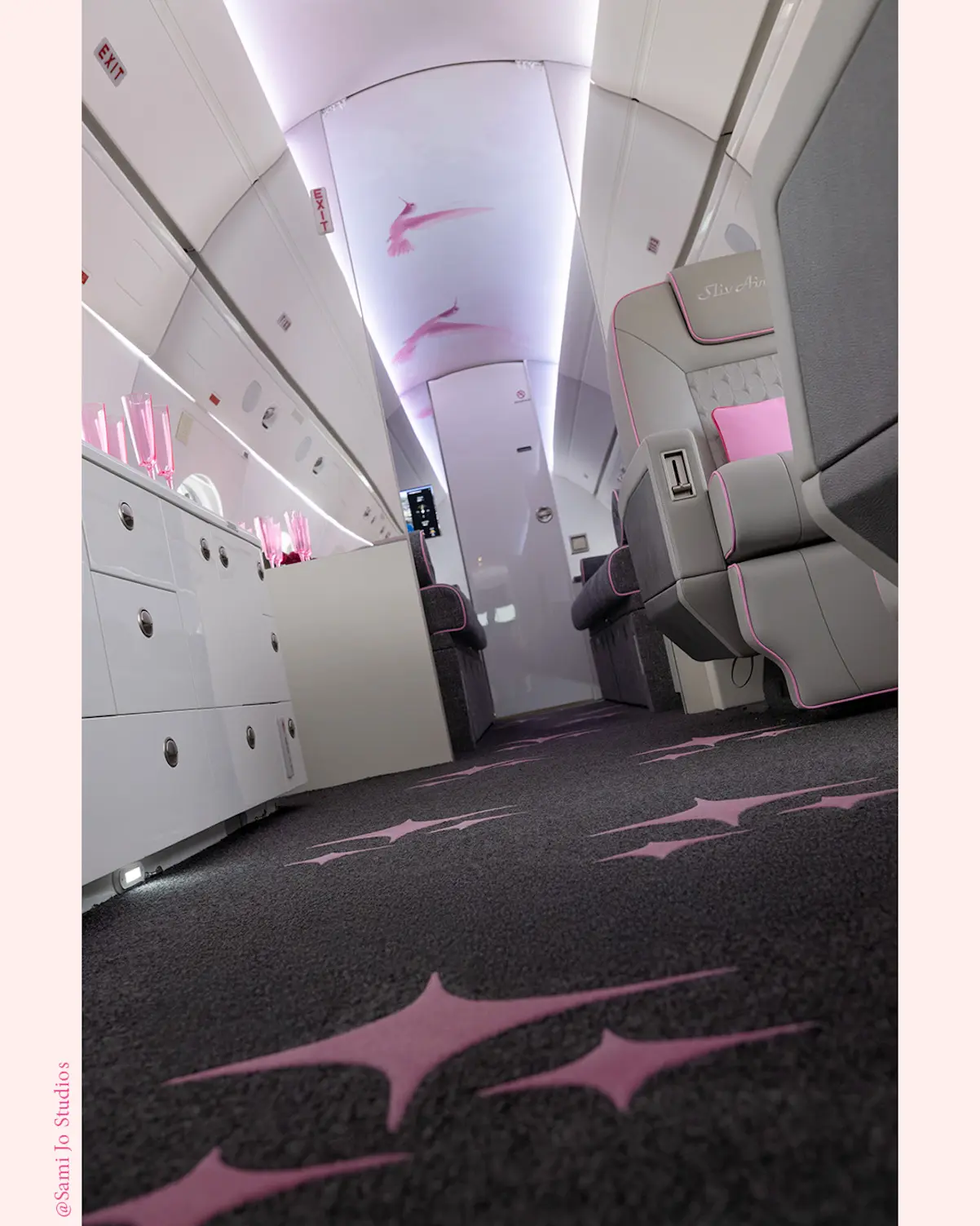 Paris Hilton Jet Rosa