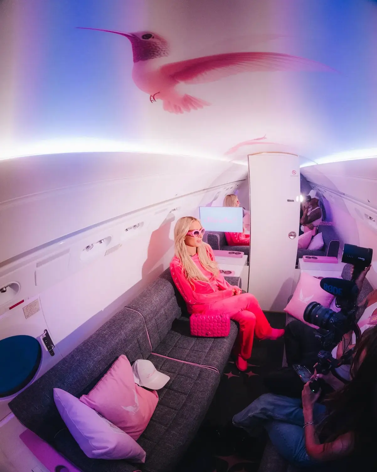 Paris Hilton Jet Rosa