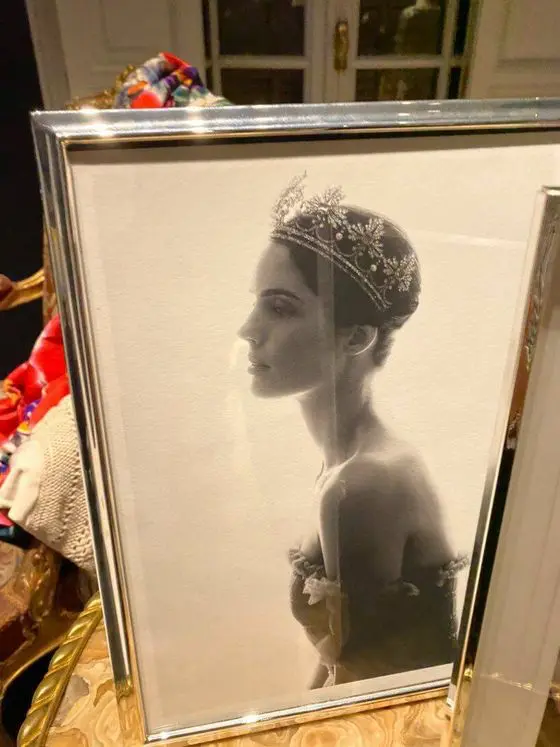 Barbara Mirjan futura mujer de Cayetano Martínez de Irujo tiaras
