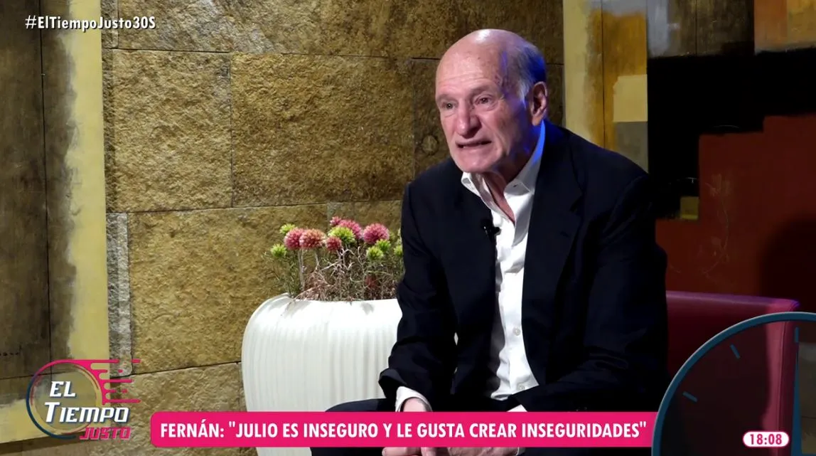 Fernán Martínez, exmánager de Julio Iglesias, en 'El tiempo justo'.