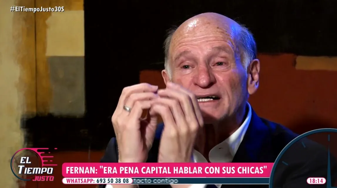 Fernán Martínez, exmánager de Julio Iglesias, en 'El tiempo justo'.