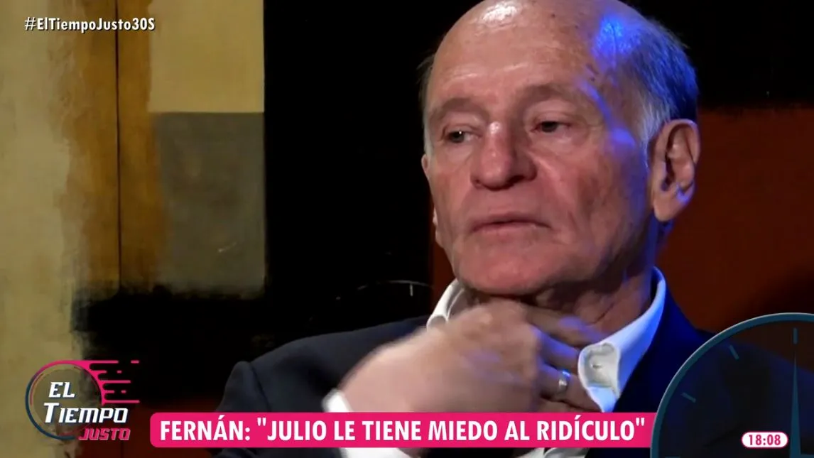 Fernán Martínez, exmánager de Julio Iglesias, en 'El tiempo justo'.