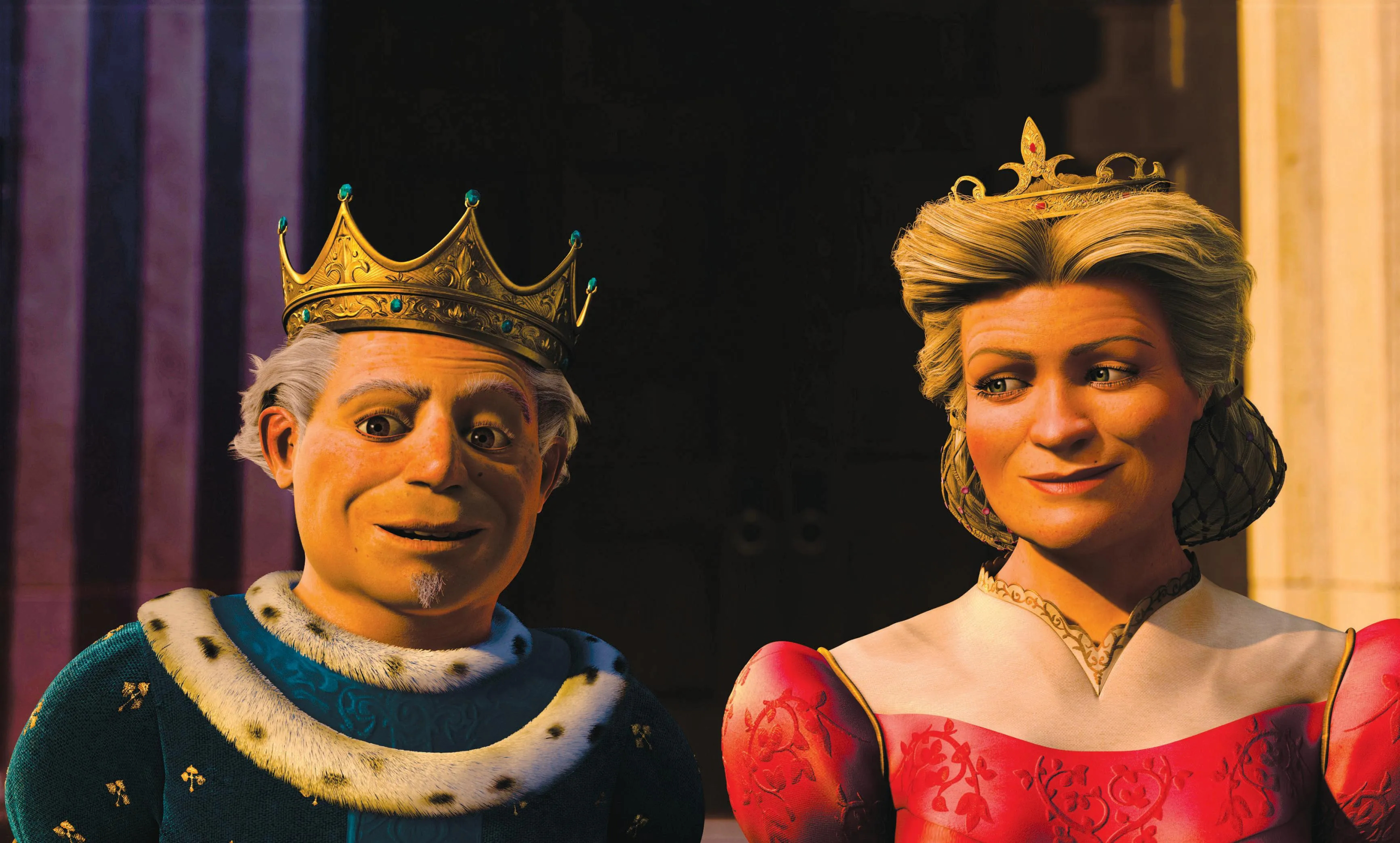 Julie Andrews fue la reina Lillian en 'Shrek'.