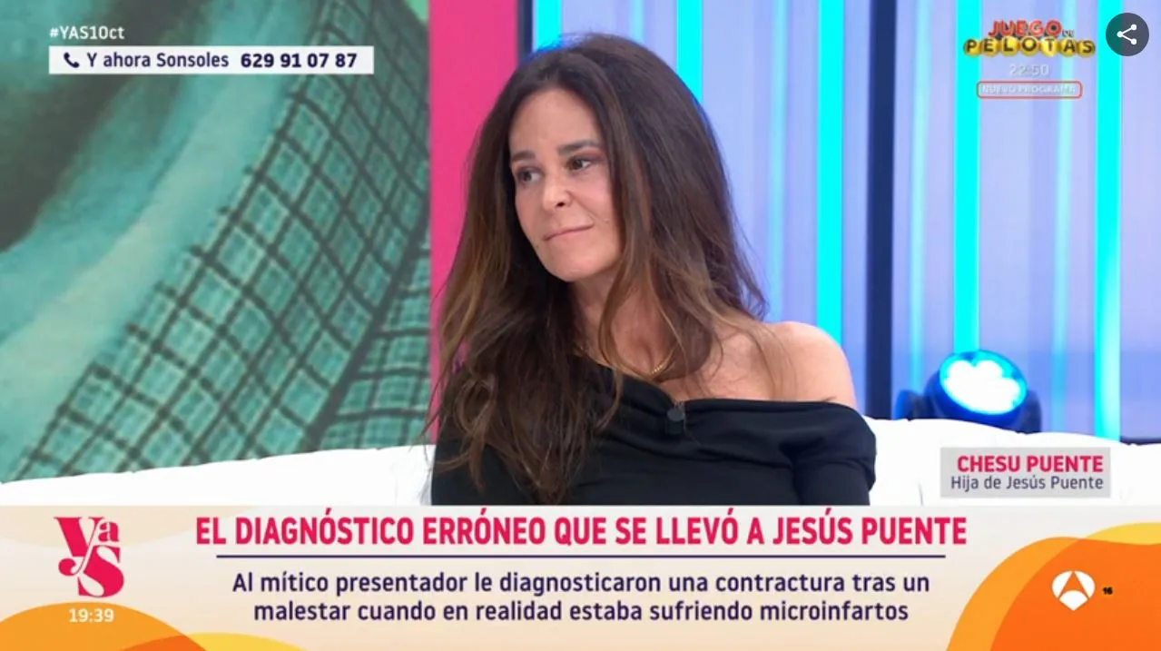 Chesu, la hija de Jesús Puente en 'Y ahora, Sonsoles'.