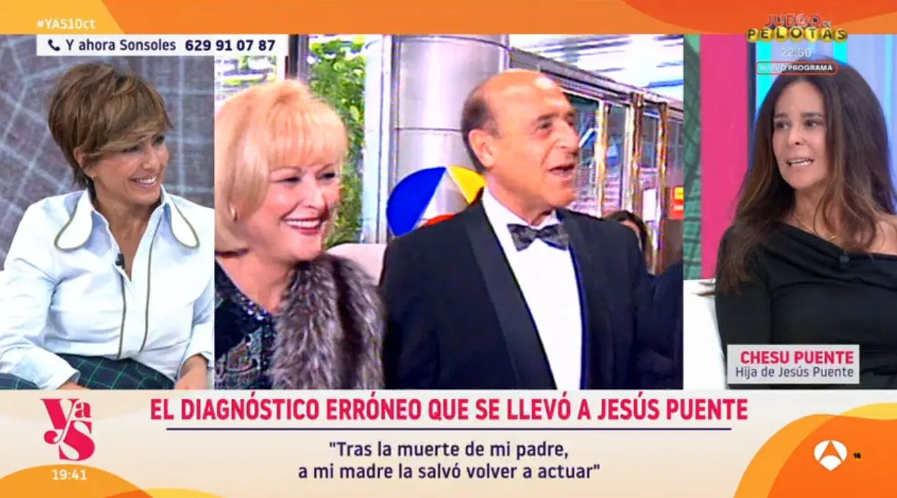 Chesu, la hija de Jesús Puente en 'Y ahora, Sonsoles'.