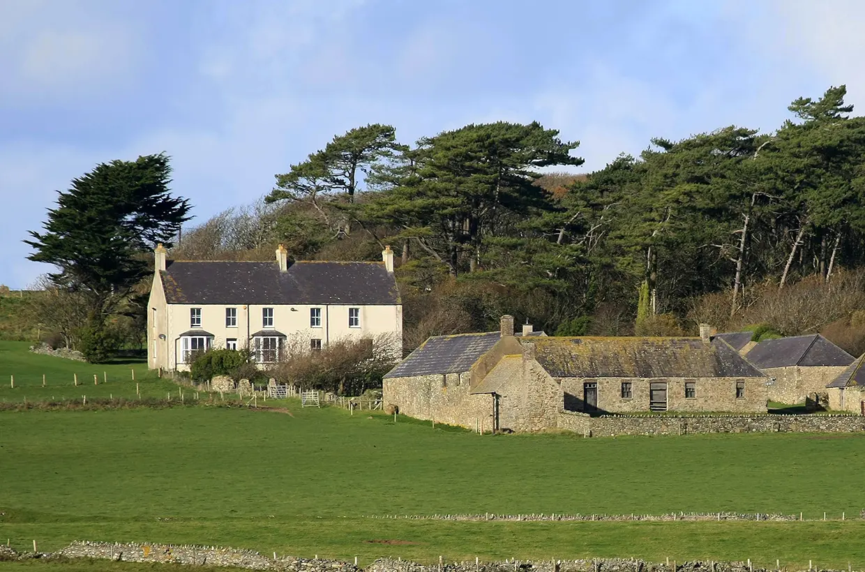 Bodorgan Hall, Anglesey, Gales