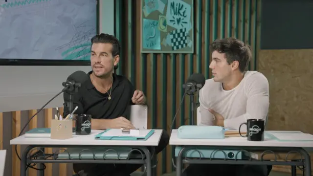 Óscar Casas y Mario Casas.
