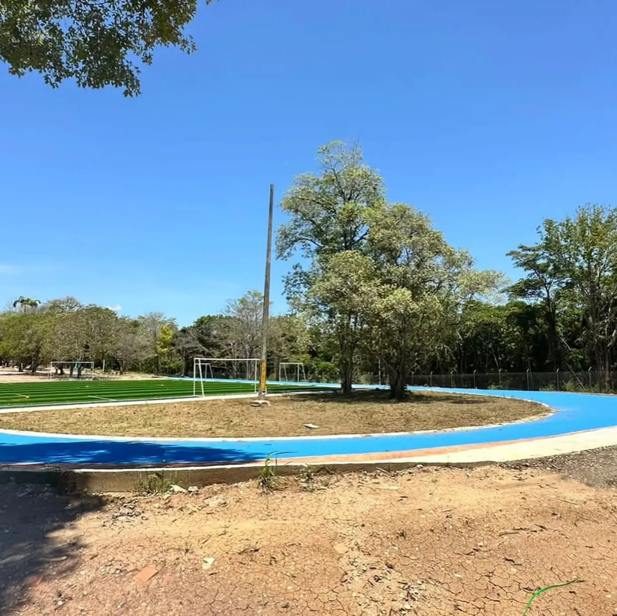 Escuela construida por la fundación de Shakira