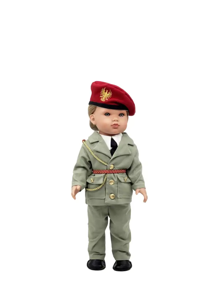La muñeca Leonor Militar. Foto: Muñecas Antonio Juan.