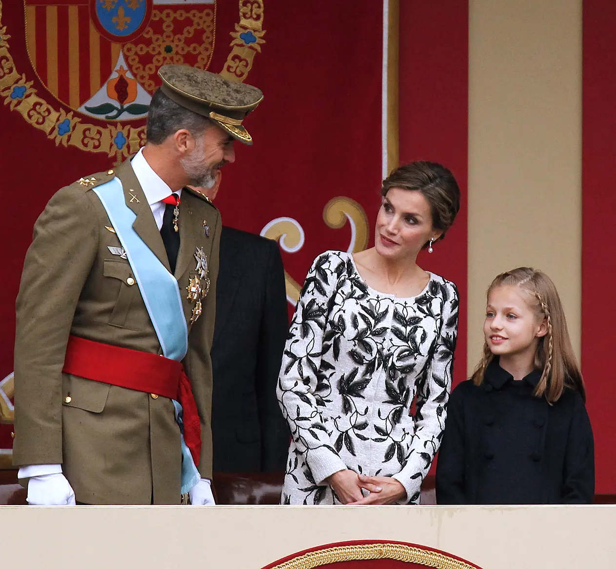 Felipe VI, Letizia y Leonor