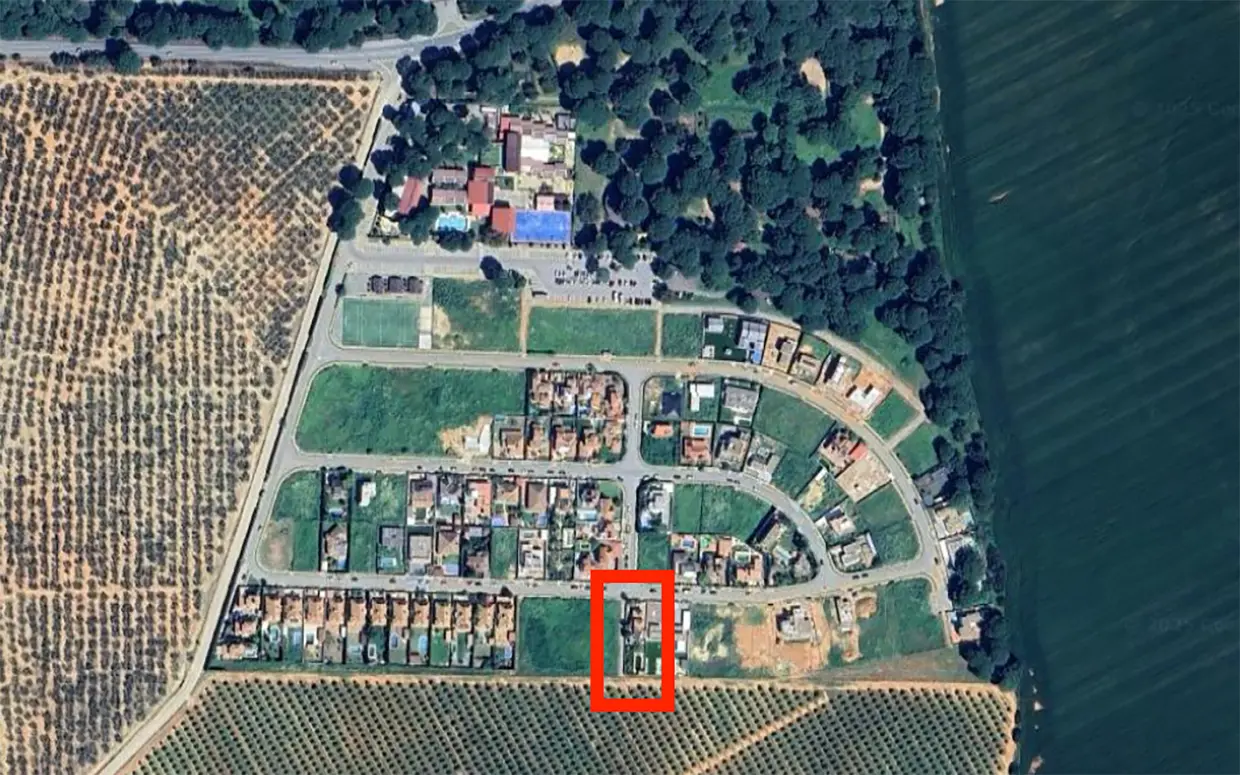 Vista aerea de la rbanización donde vive Kiko Rivera