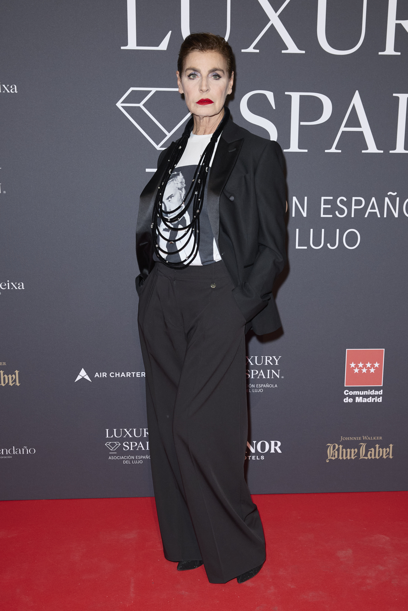 Antonia Dell'Atte en los Premios Diamante.