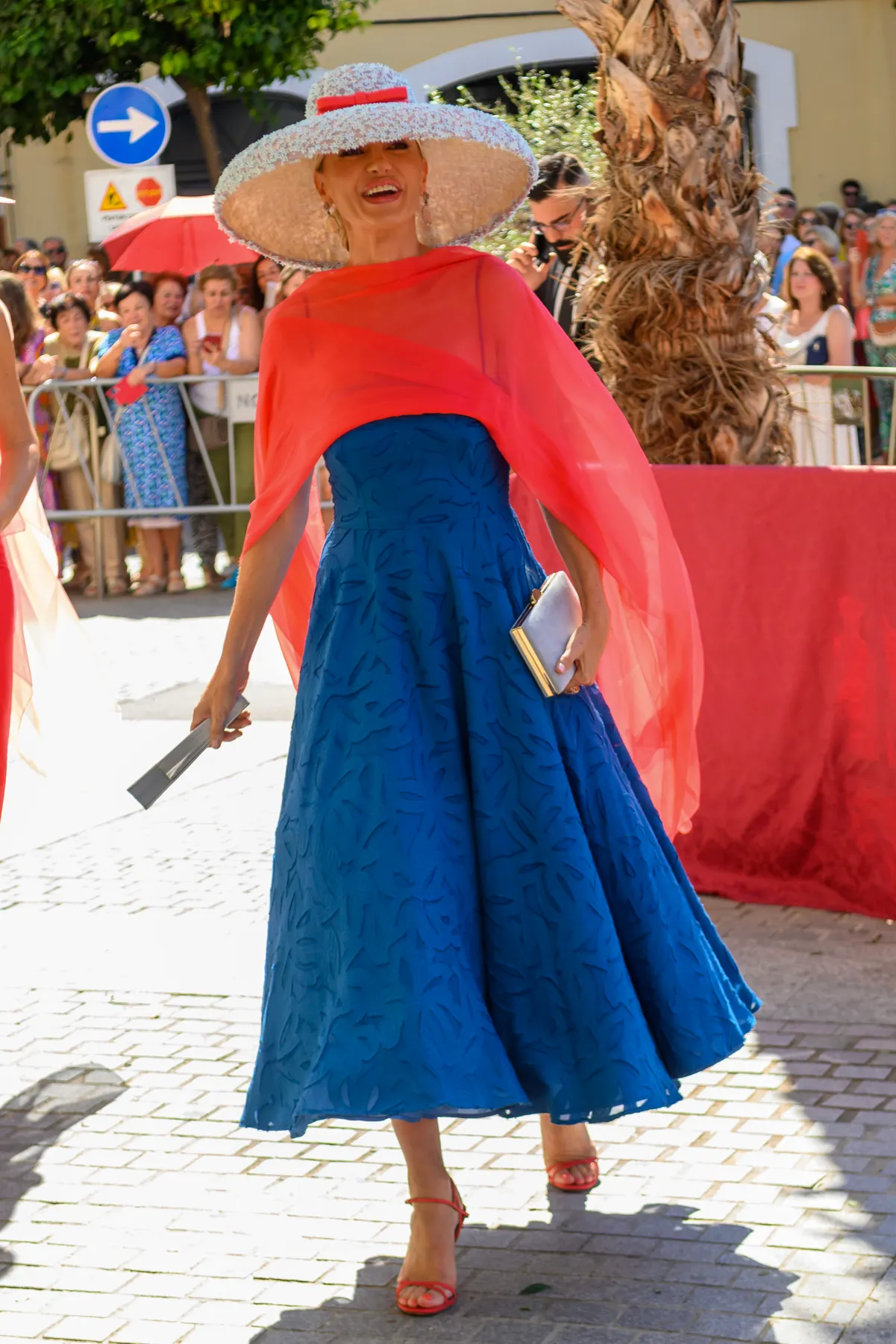 Susanna Griso en la boda de Cayetano Martínez de Irujo y Bárbara Mirjan