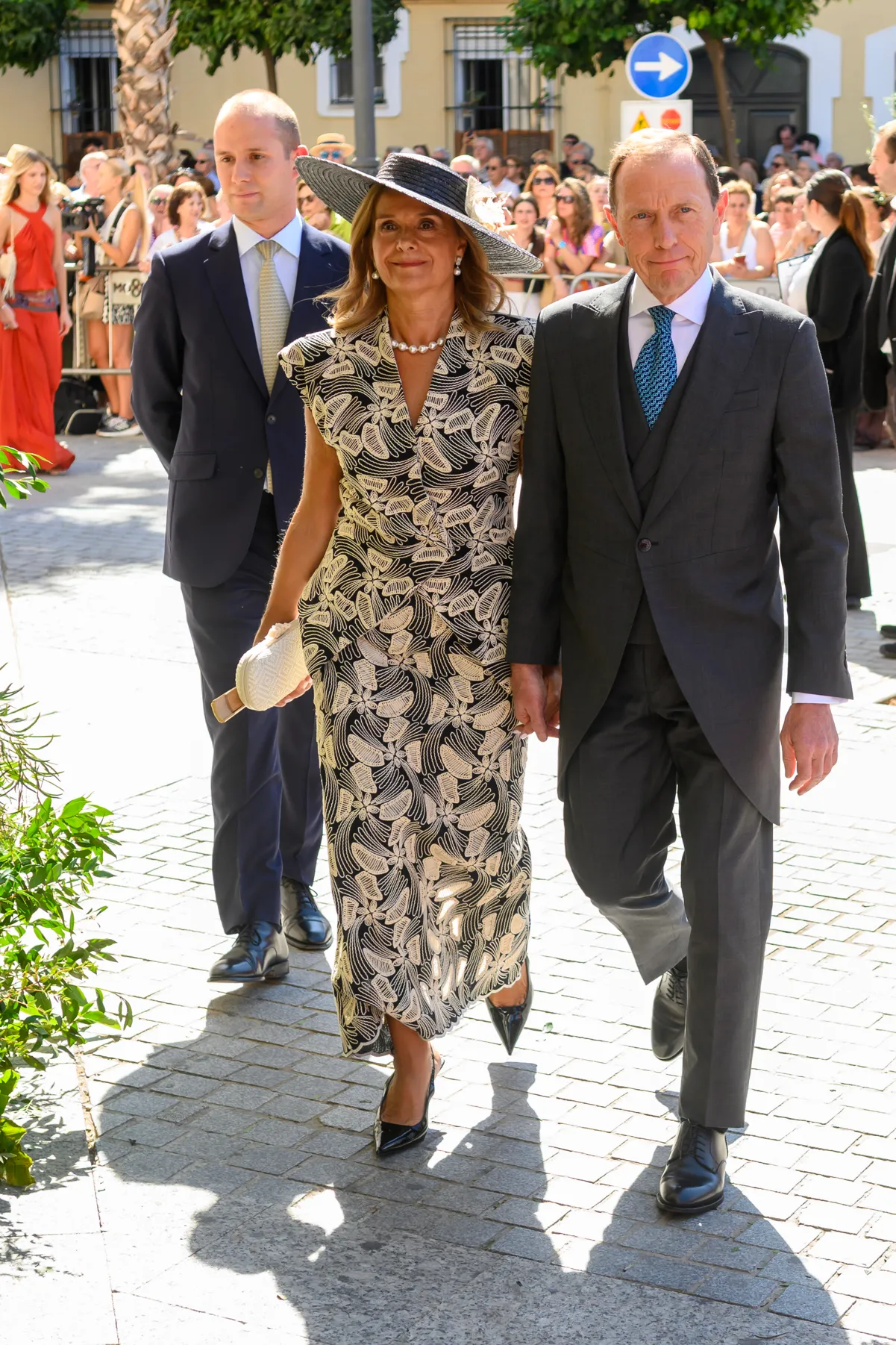 Emilio Butragueño en la boda de Cayetano Martínez de Irujo y Bárbara Mirjan