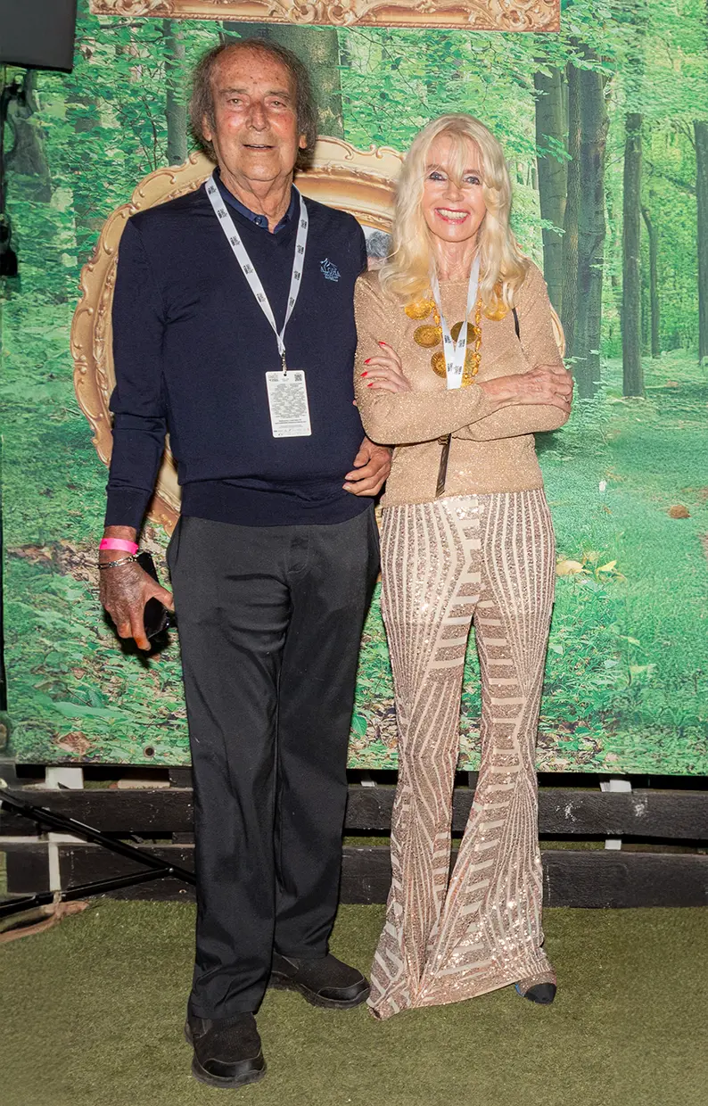 Luis Ortiz y Gunilla von Bismarck fueron una pareja mítica en Marbella.