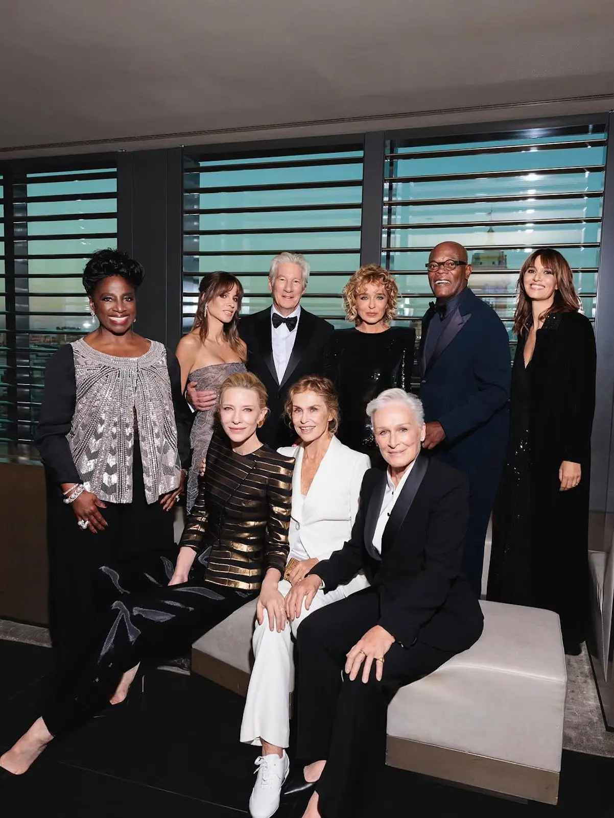 Richard Gere y Alejandra homenaje a Armani 6