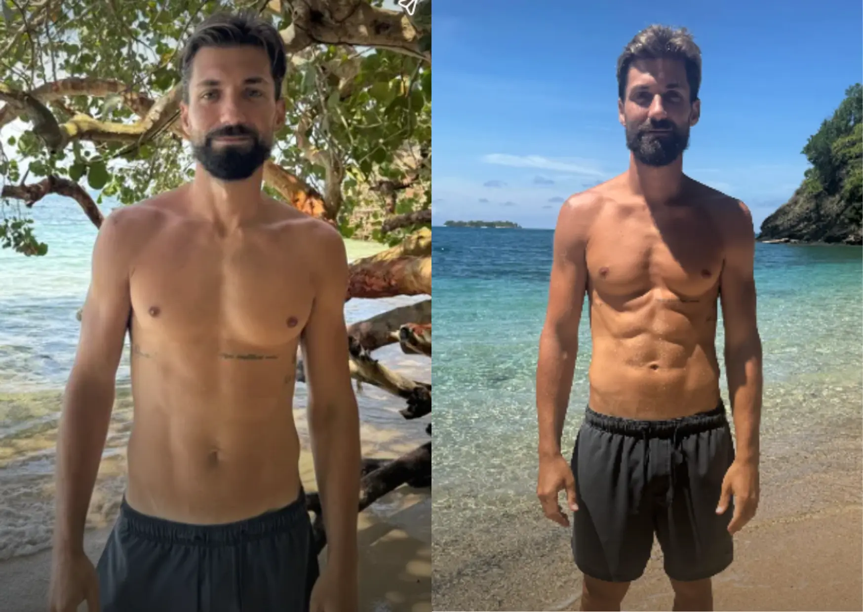 Cambio físico concursantes 'Supervivientes All Stars'.