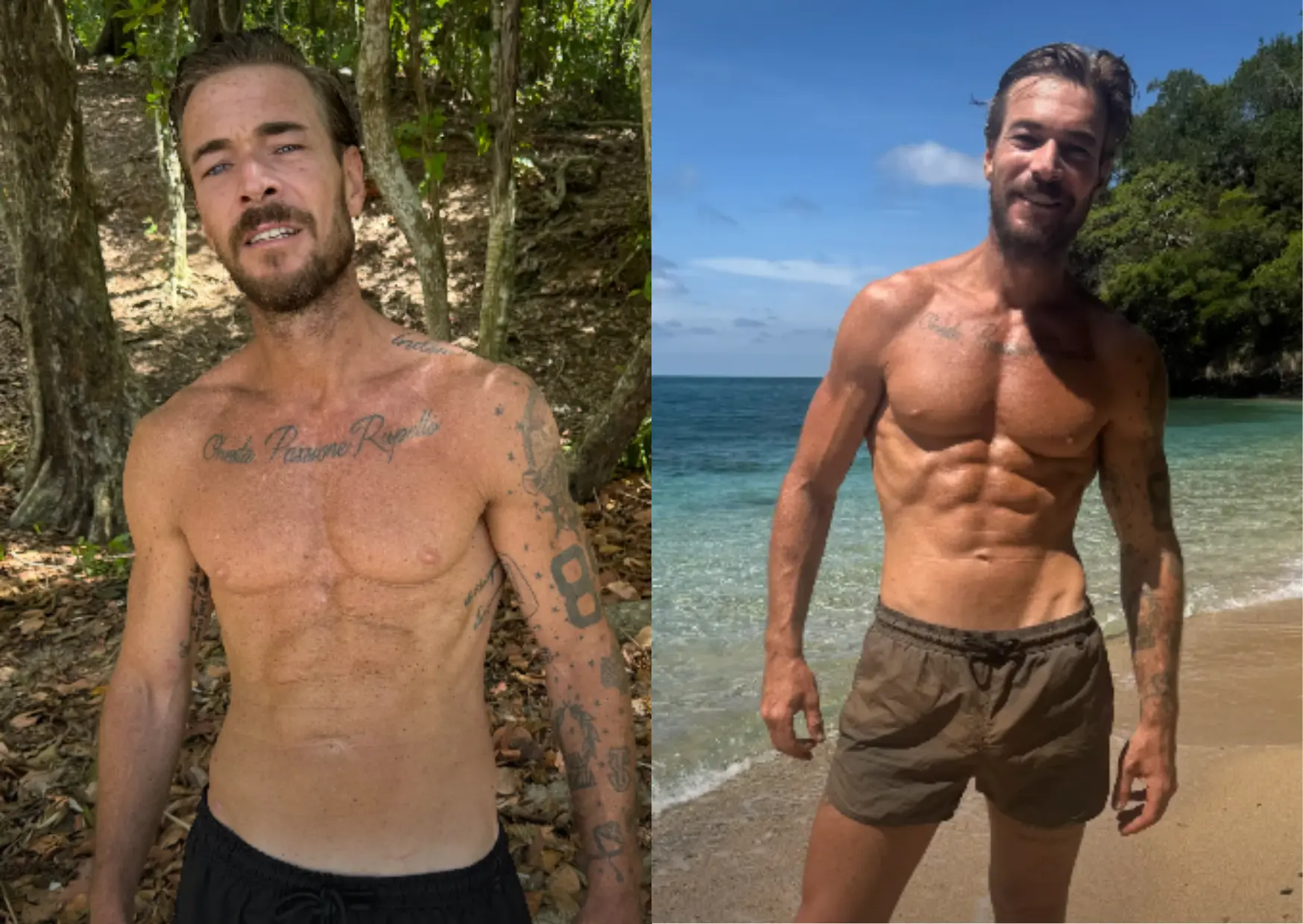 Cambio físico concursantes 'Supervivientes All Stars'.