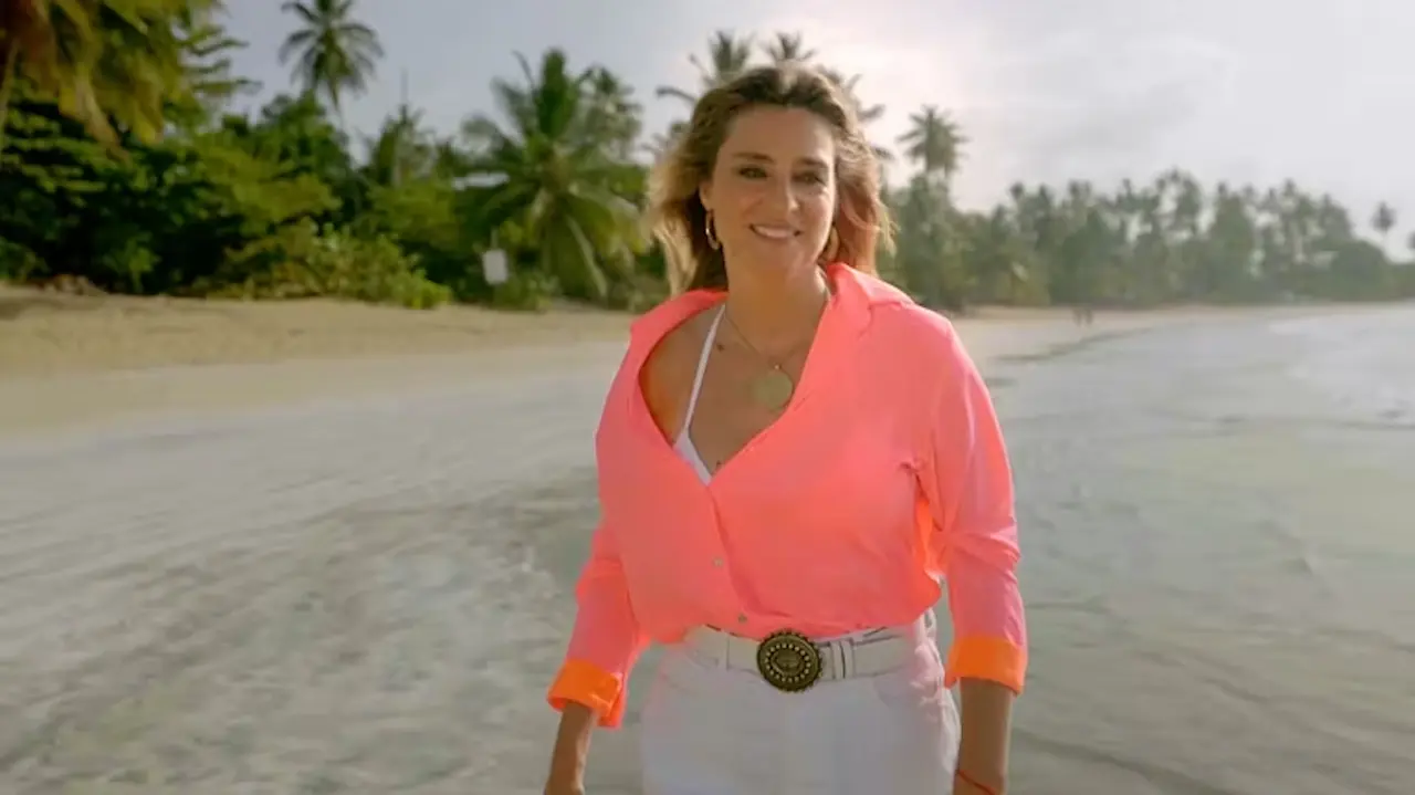 Sandra Barneda, en 'La isla de las tentaciones'.