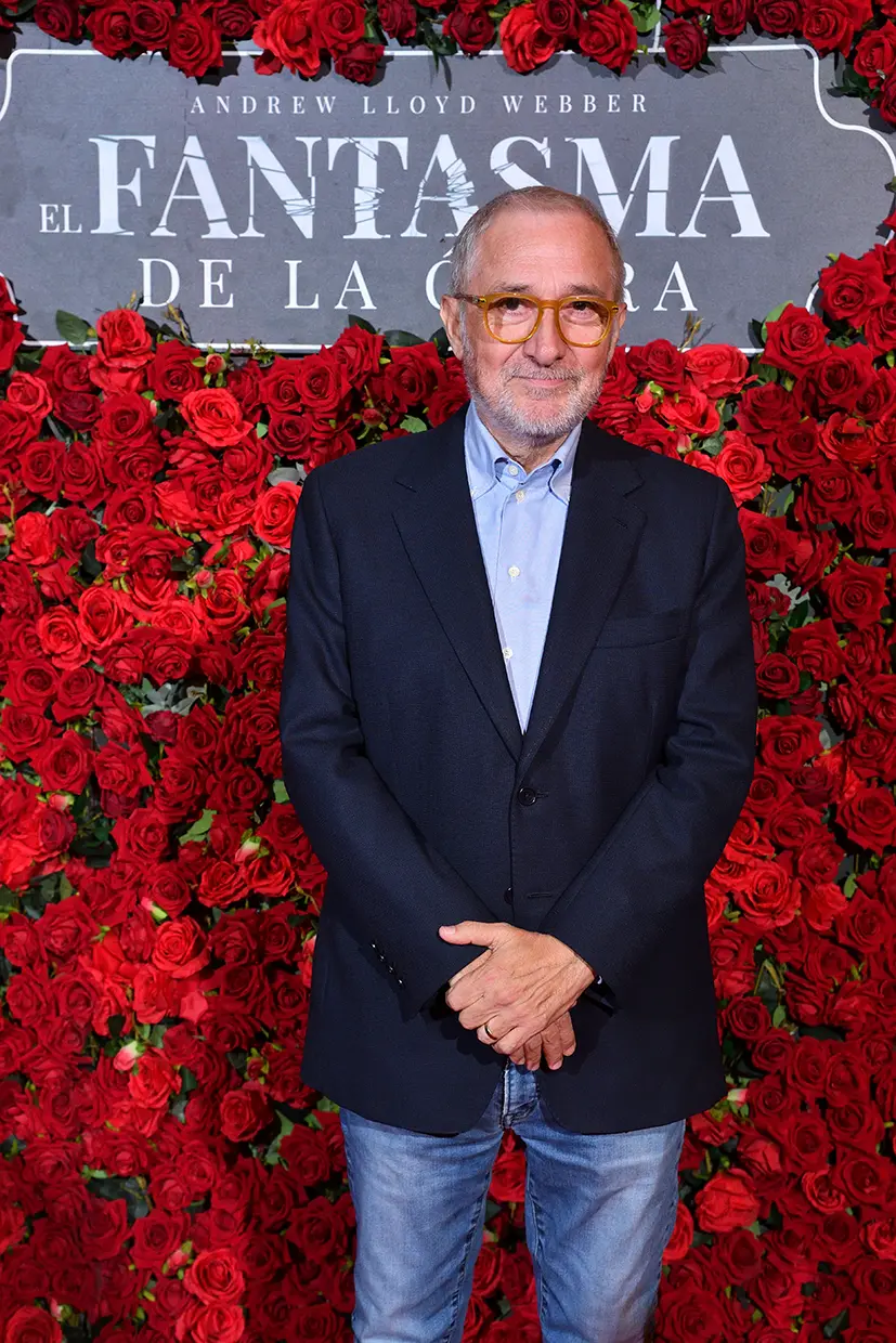 Xavier Sardà en la presentación de El fantasma de la opera.