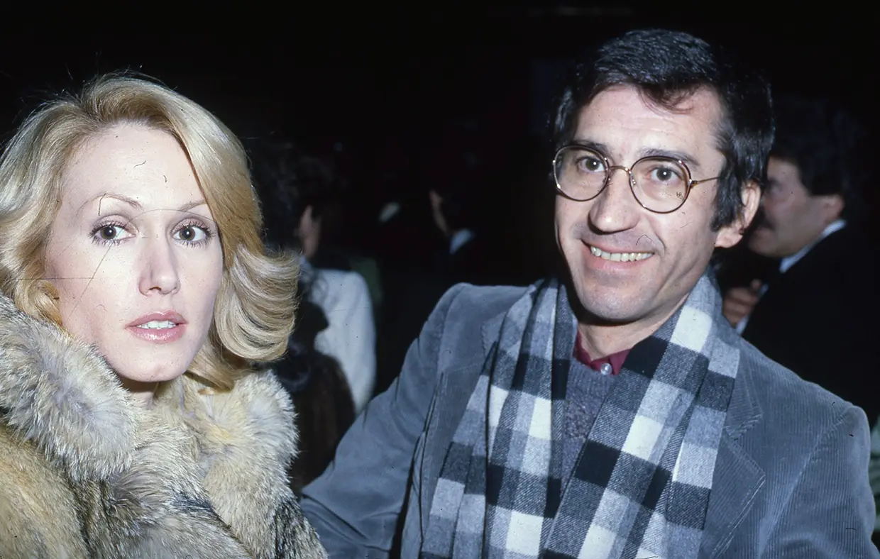 José Sacristán con su segunda mujer, Liliane Meric