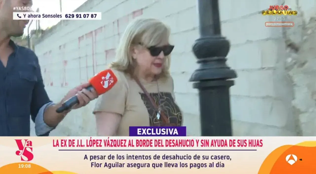 Flor Aguilar en 'Y ahora, Sonsoles'.