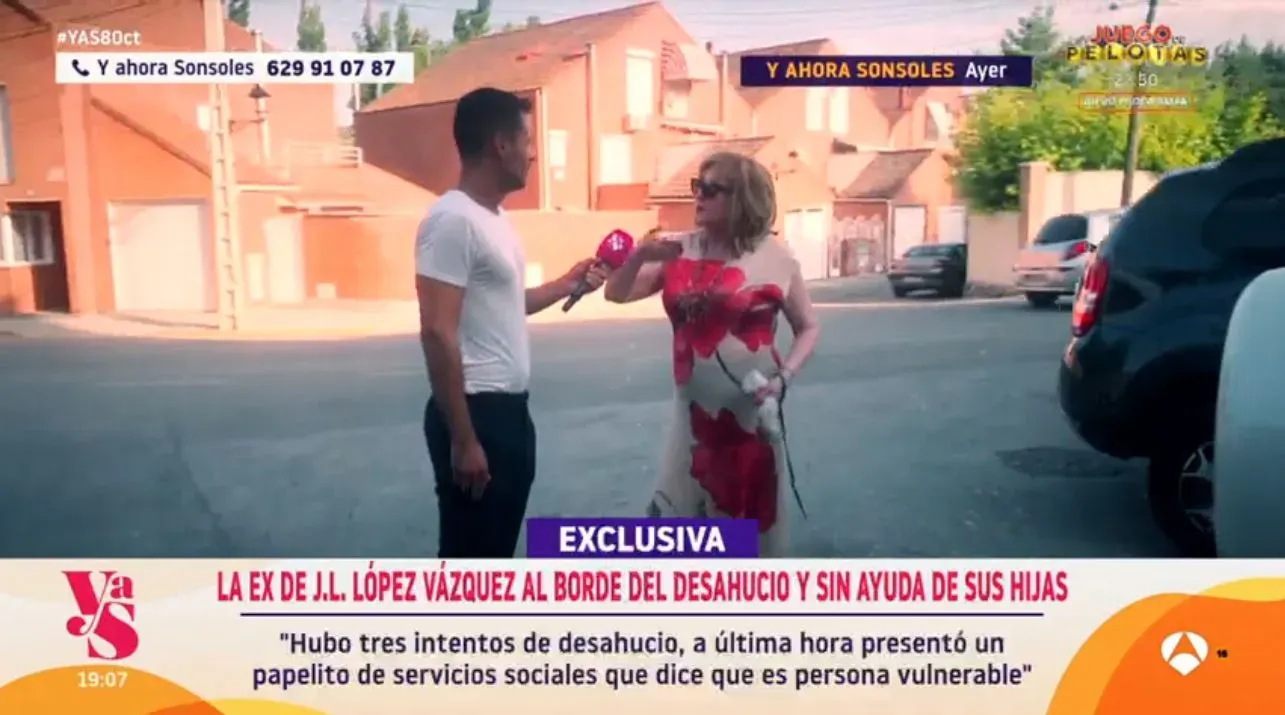 Flor Aguilar en 'Y ahora, Sonsoles'.