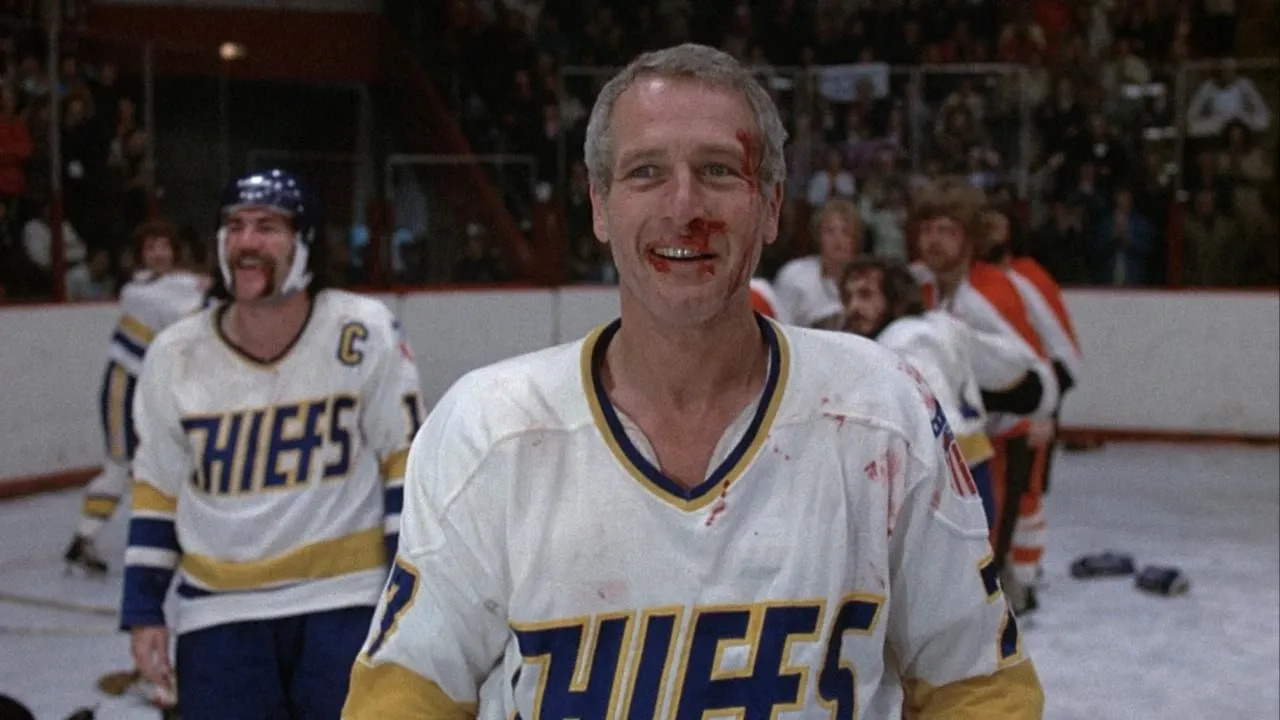 Paul Newman en 'El castañazo'.
