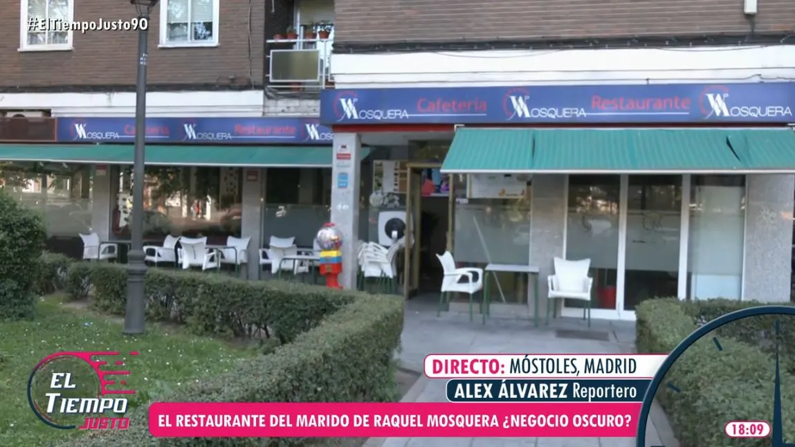 El restaurante de Isi, marido de Raquel Mosquera, en 'Móstoles'.