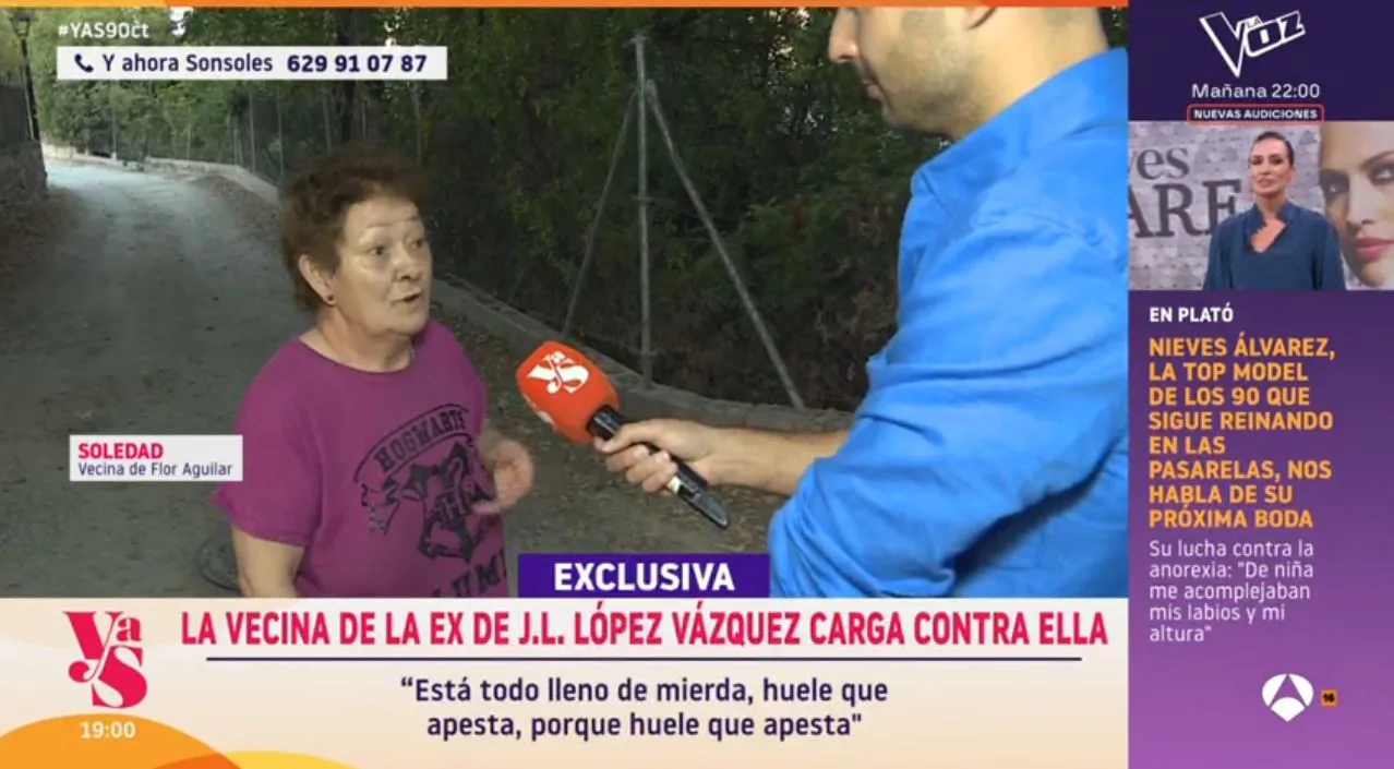 Los vecinos de Flor Aguilar en 'Y ahora, Sonsoles'.