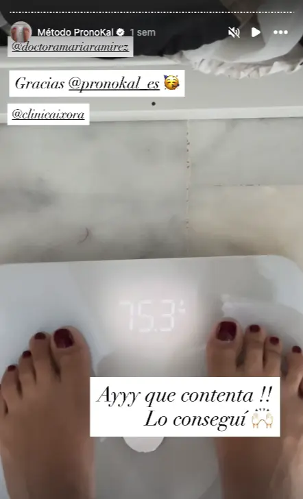 marisa jara pesandose