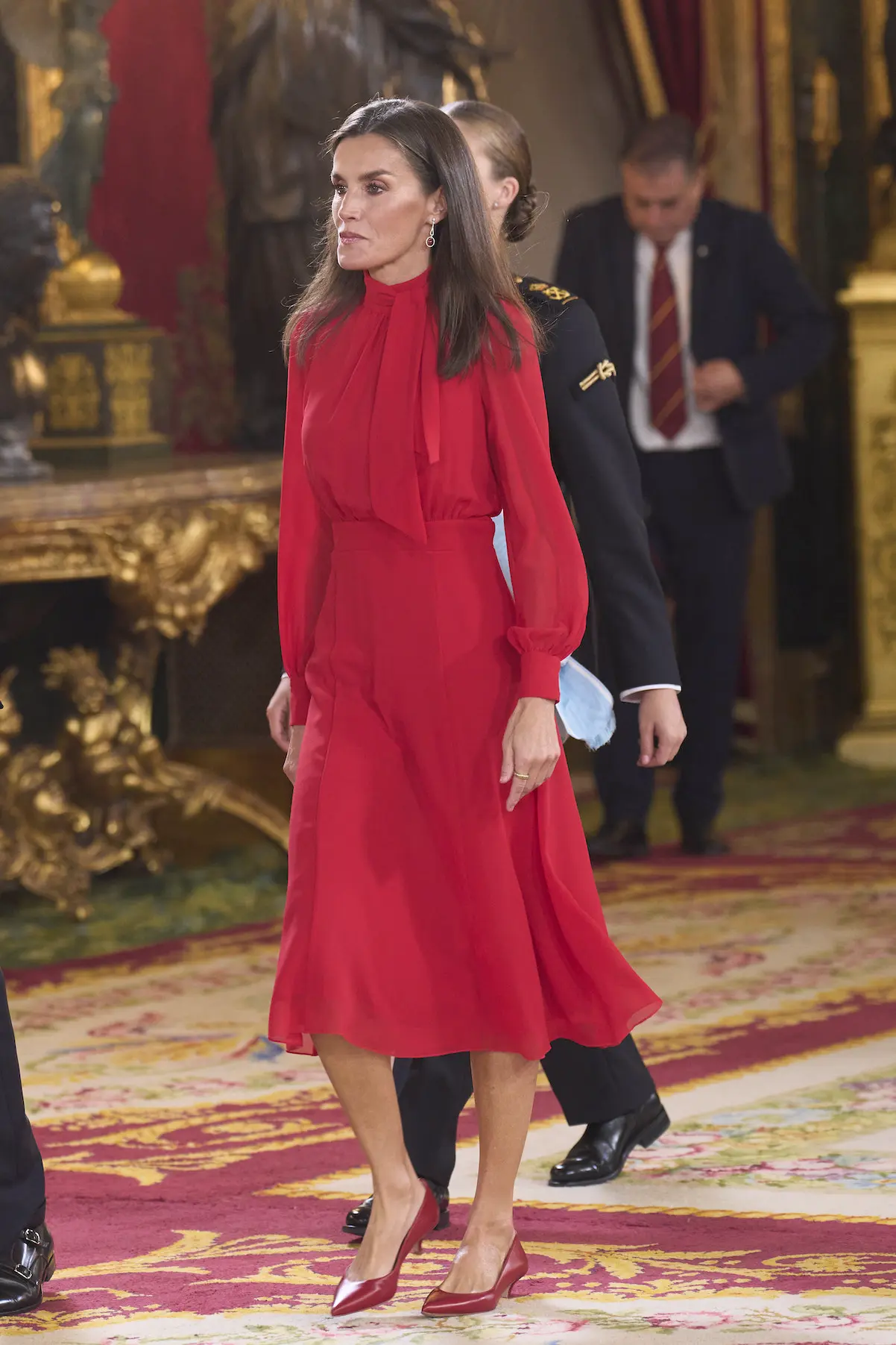 Letizia look Dia de la Hispanidad 2024