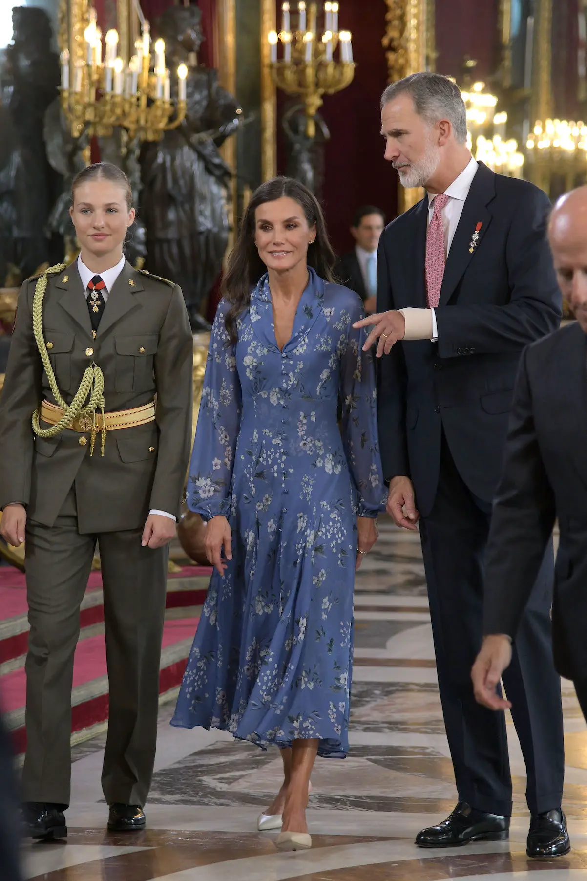 Letizia look Dia de la Hispanidad 2023