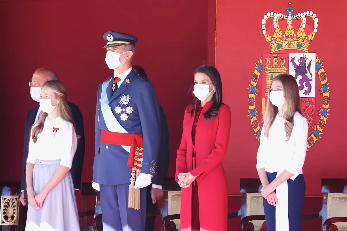 Letizia look Dia de la Hispanidad 2020