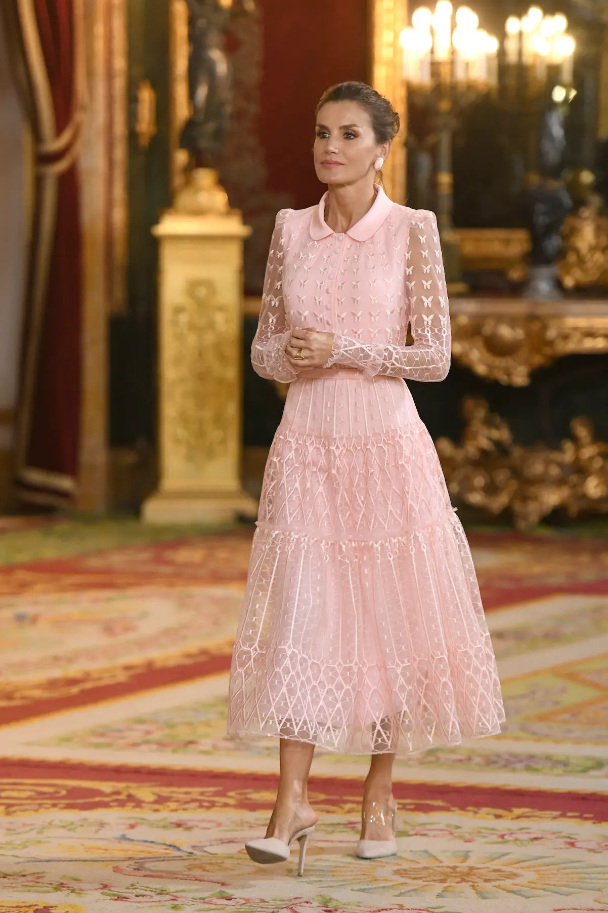 Letizia look Dia de la Hispanidad 2019
