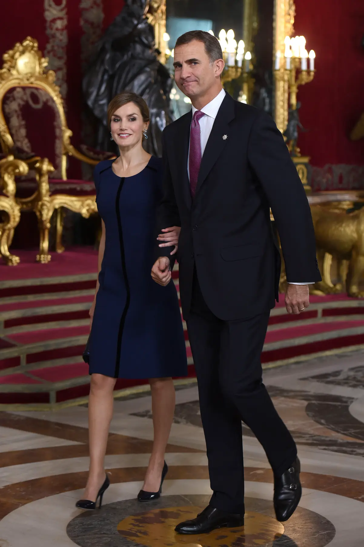 Letizia look Dia de la Hispanidad 2015