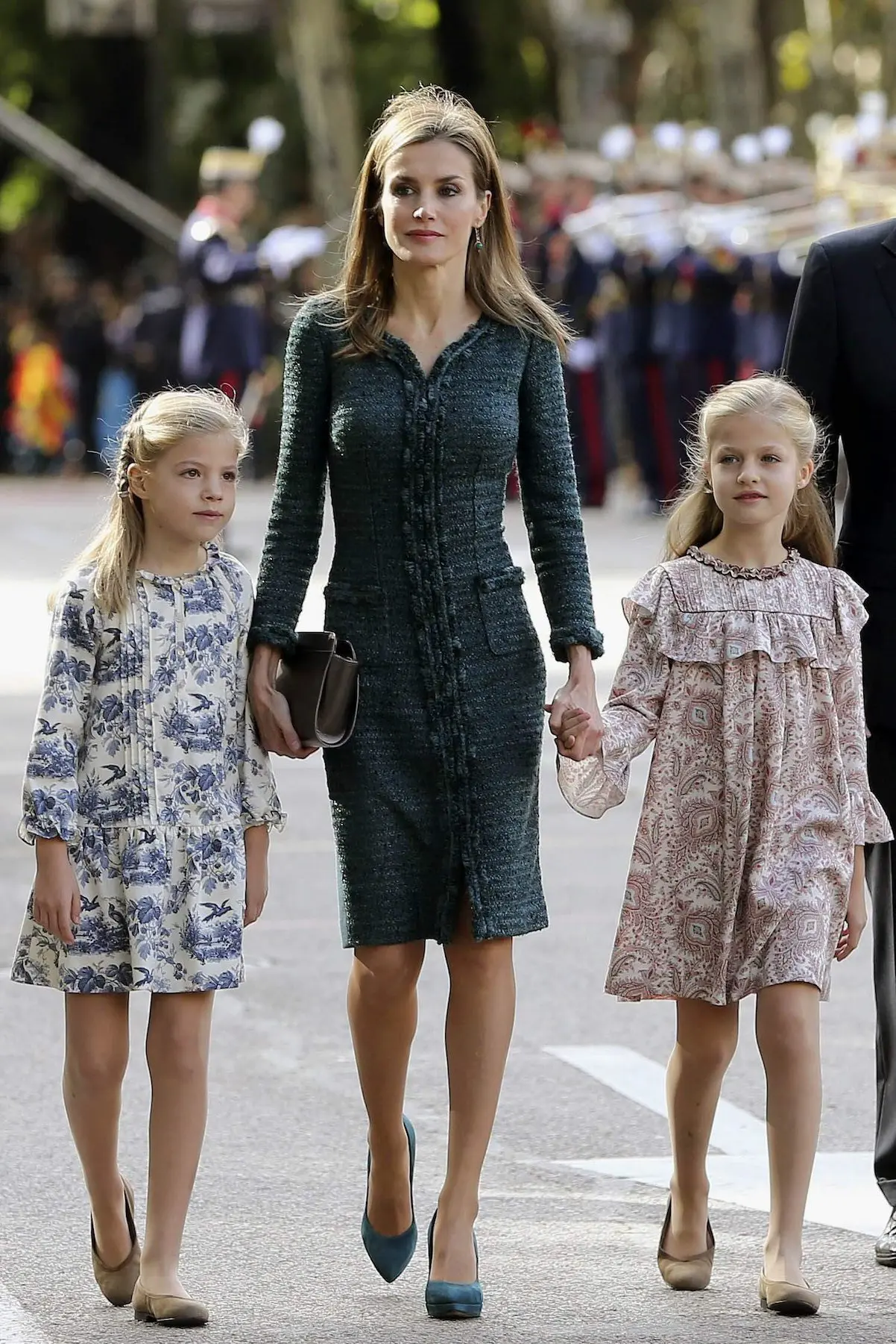 Letizia look Dia de la Hispanidad 2014